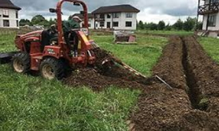 Копка траншей для водопровода в Пятигорске: цена за метр от 930 руб.