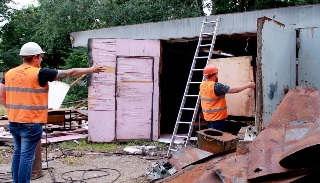 Демонтаж гаражей в Пятигорске, цена от 1757 руб. – услуги под ключ от 2Землекопа-Птг